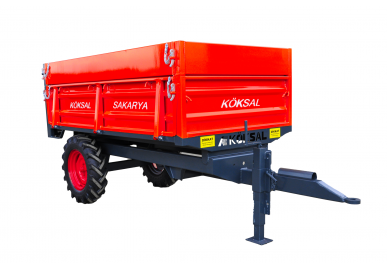 1 TON TEK DİNGİL  İKİ LASTİK RÖMORKU
