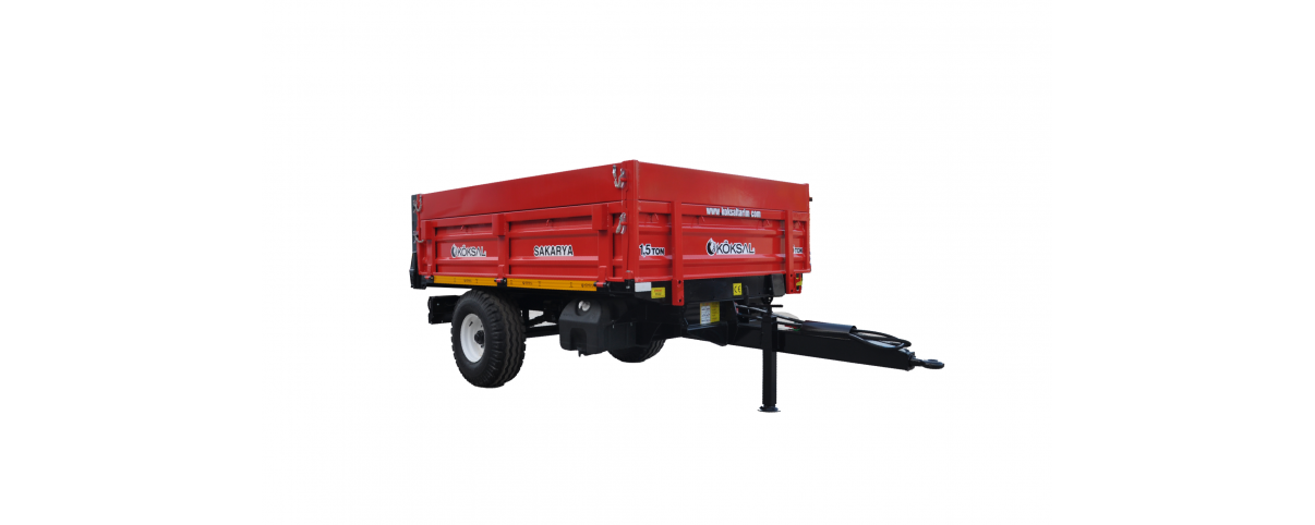 1,5 TON TEK DİNGİL İKİ LASTİK RÖMORKU 1,5 TON TEK DİNGİL İKİ LASTİK RÖMORKU