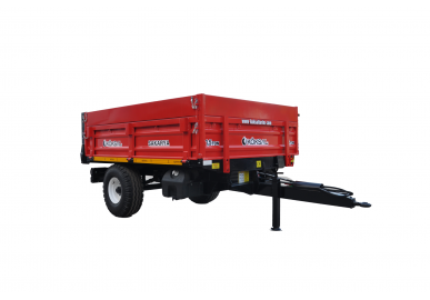 1,5 TON TEK DİNGİL İKİ LASTİK RÖMORKU