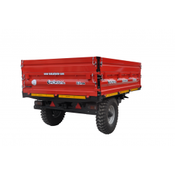 3,5 TON TEK DİNGİL İKİ LASTİK RÖMORKU 