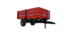5 TON TEK DİNGİL İKİ LASTİK RÖMORKU