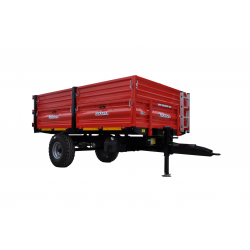 5 TON TEK DİNGİL İKİ LASTİK RÖMORKU