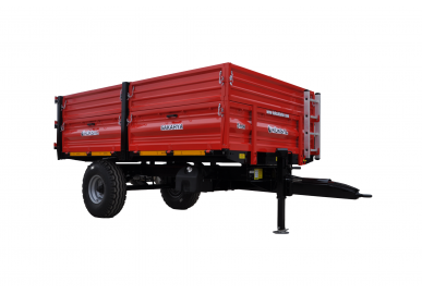 5 TON TEK DİNGİL İKİ LASTİK RÖMORKU