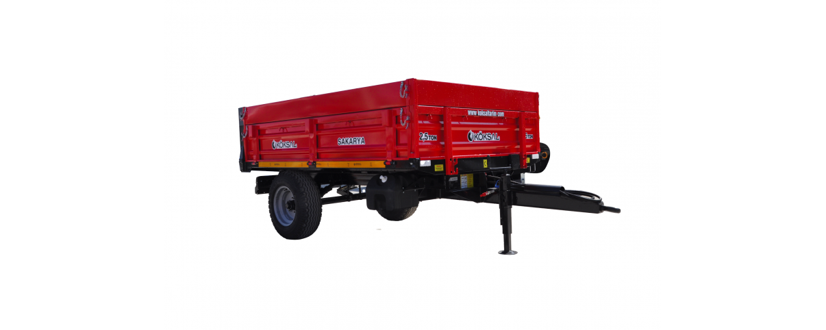 2,5 TON TEK DİNGİL İKİ LASTİK RÖMORKU 2,5 TON TEK DİNGİL İKİ LASTİK RÖMORKU