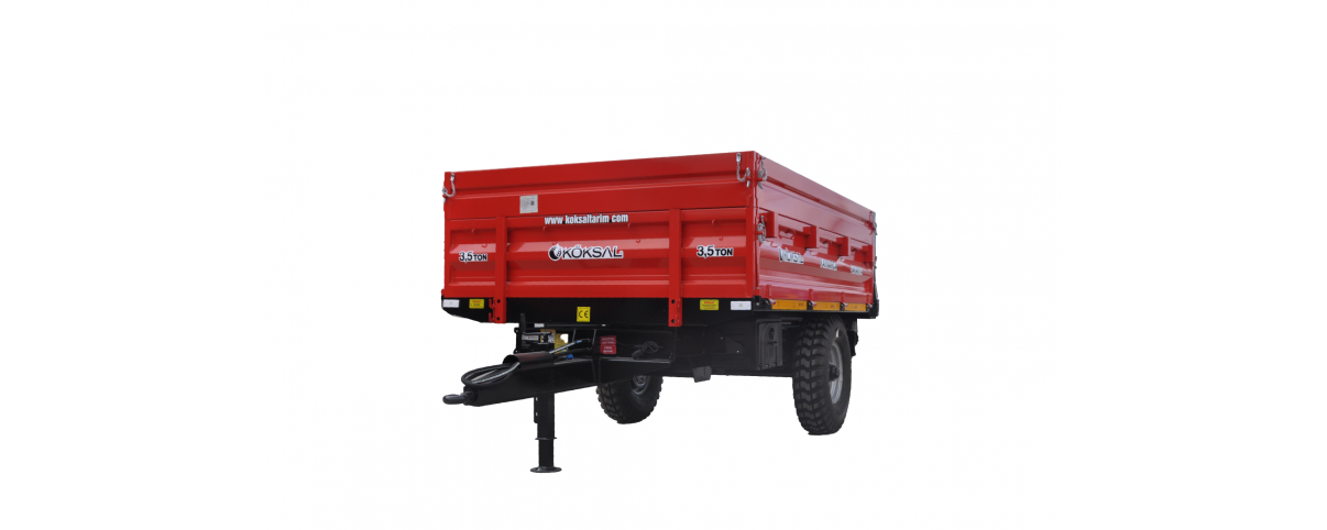 3,5 TON TEK DİNGİL İKİ LASTİK RÖMORKU 3,5 TON TEK DİNGİL İKİ LASTİK RÖMORKU