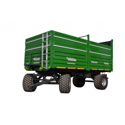 12 TON İKİ DİNGİL DÖRT LASTİK SAC KASA GERİ DAMPERLİ RÖMORK